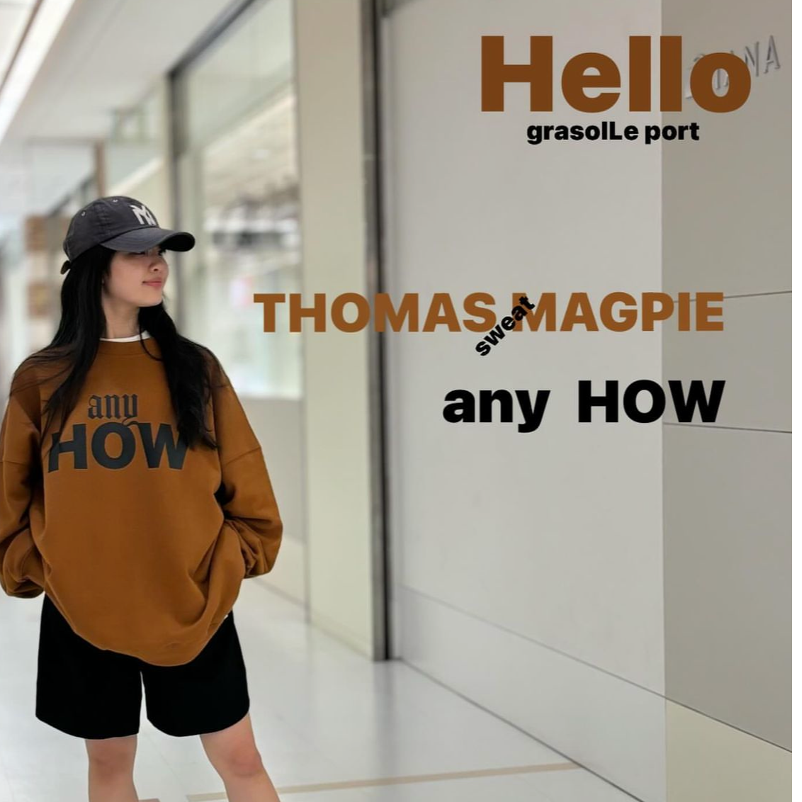 THOMAS MAGPIE 今年もスウェットで楽オシャレ！ ｜ grasol Le port ｜ ショップブログ ｜ アミュプラザ長崎