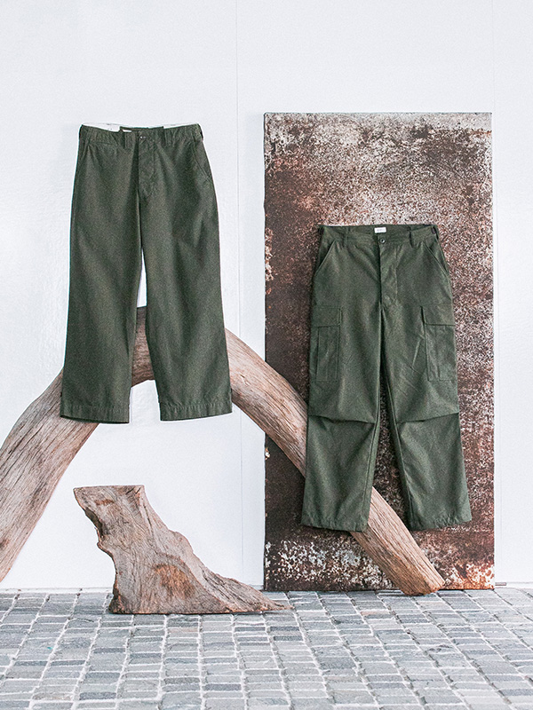 CIOTA for URBAN RESEARCH 希少モデルを復刻素材で再現したミリタリー 