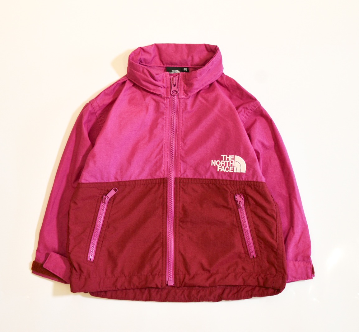 THE NORTH FACE フード付きパーカー ピンク