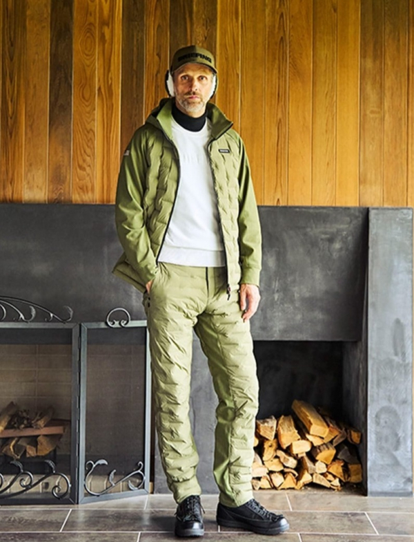 BRIEFING GOLF MENS HYBRID DOWN PARKA BRIEFING 】HYBRID DOWN