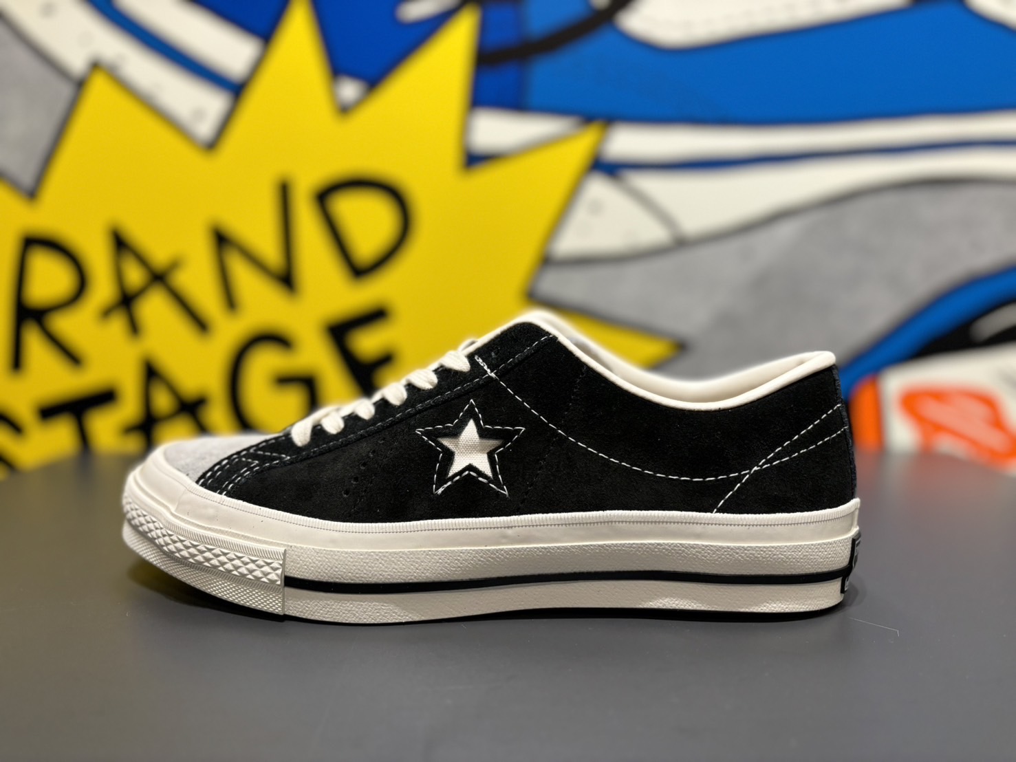 Converse 1 top star suede